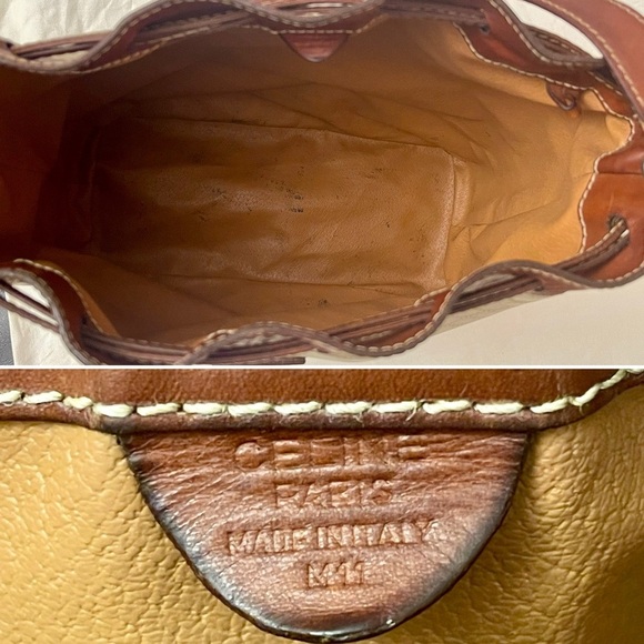 CELINE SAC SEAU Leather Bag - Picture 10 of 12